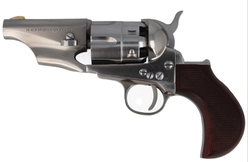 Image of Rewolwer czarnoprochowy Pietta Colt Pocket Police Snubnose k.44 l.3" 1862 ( CPPSNBOS44MTLC )