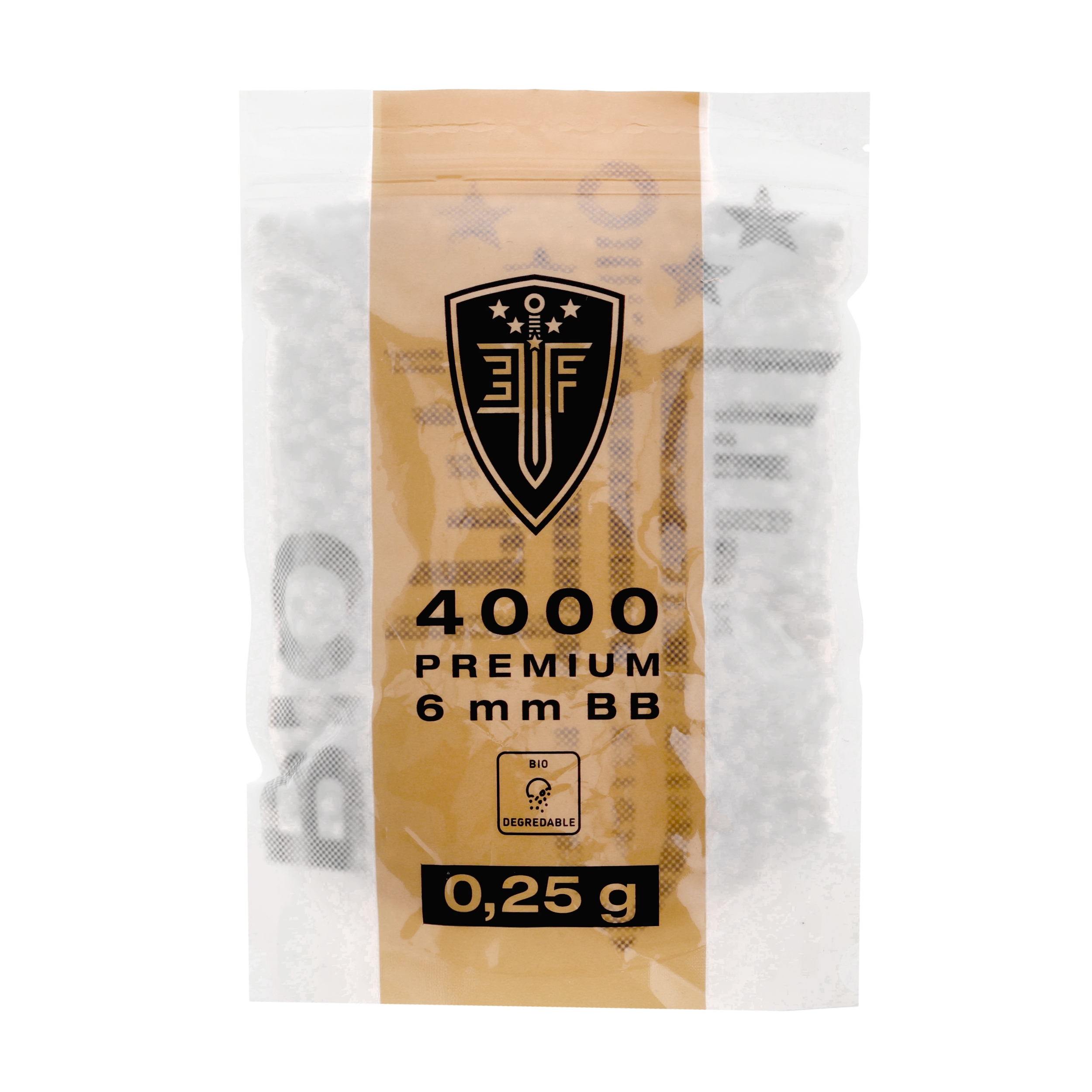 Image of Kulki ASG Elite Force Premium Bio 0,25 g 6 mm 4000 szt. (2.6101)