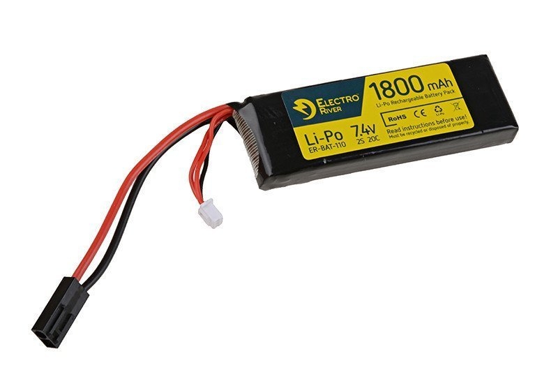 Image of Akumulator LiPo 7,4V 1800mAh 20/40C (ELR-06-008307)