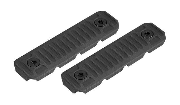 Image of Osłony M-LOK Długie 2 szt.SI-AR-CM-COVER-L-BK - Strike Industries