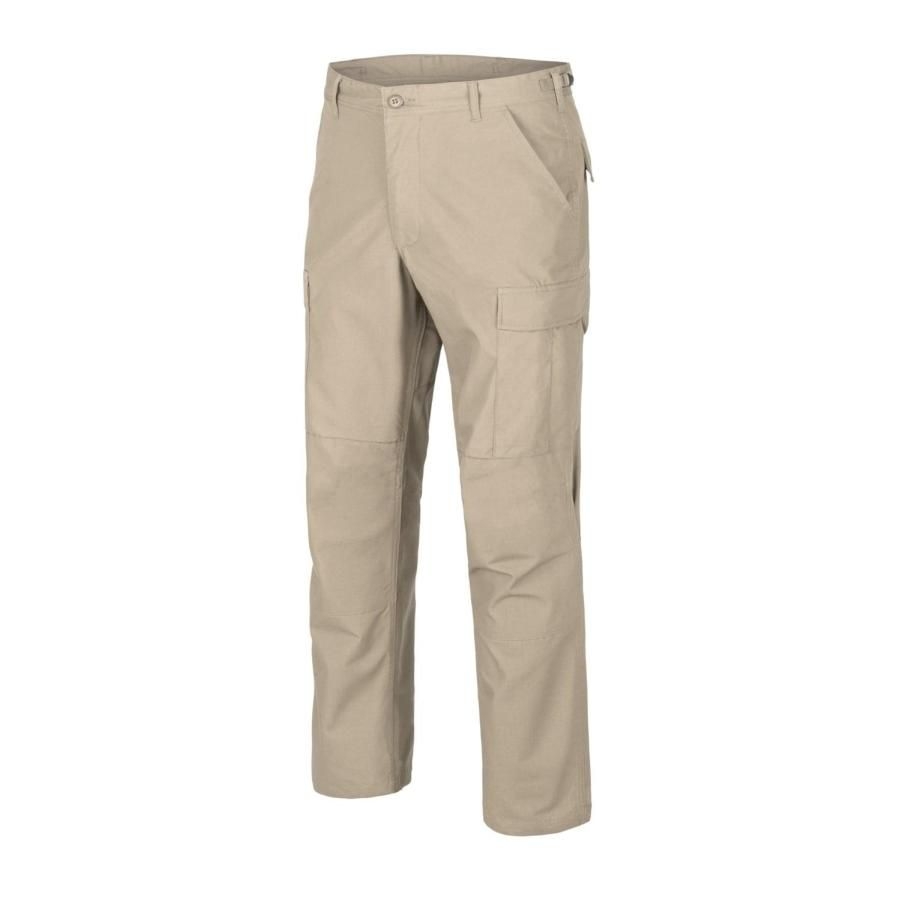 spodnie bojówki helikon bdu cotton ripstop beż-khaki (sp-bdu-cr-13)