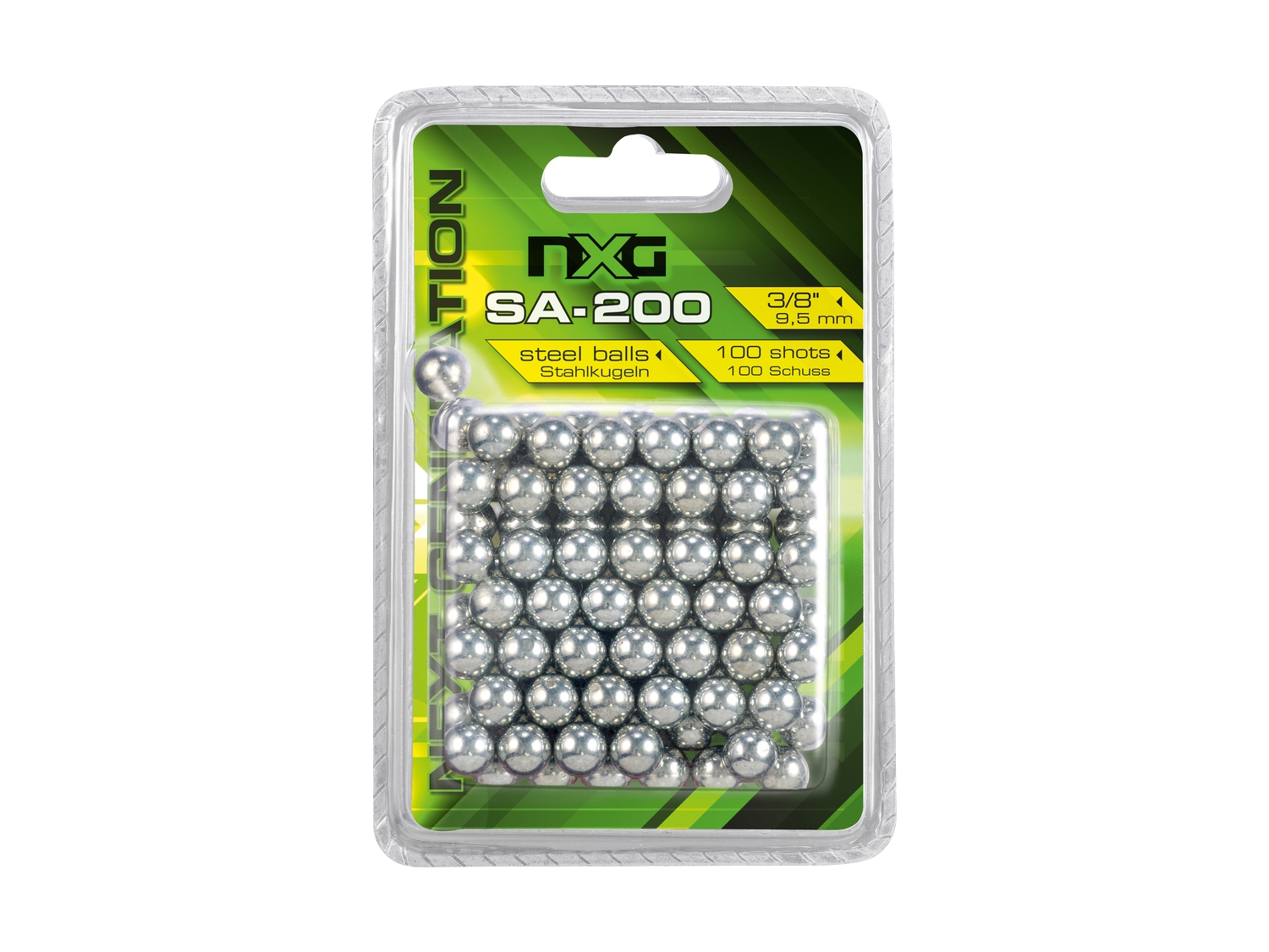 Kulki metalowe NXG SA-200 100 szt. (2.2415)