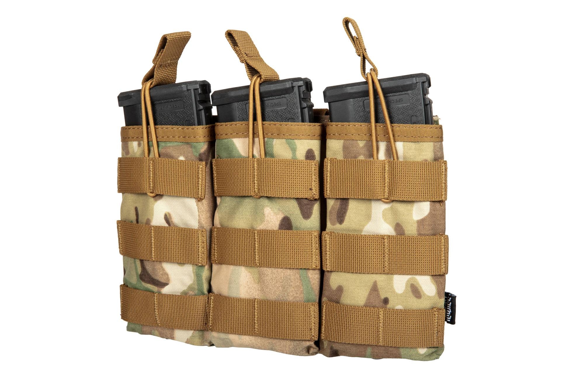 Image of Ładownica potrójna PRIMAL GEAR na magazynki Open Koga - Multicam (PRI-19-031797)