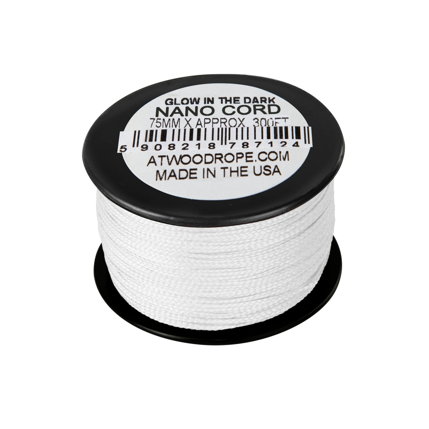 Image of Linka Nano Uber Glow Cord ATWOOD (0.75mm/91 m) Nylon Biała (CD-NU3-NL-20)