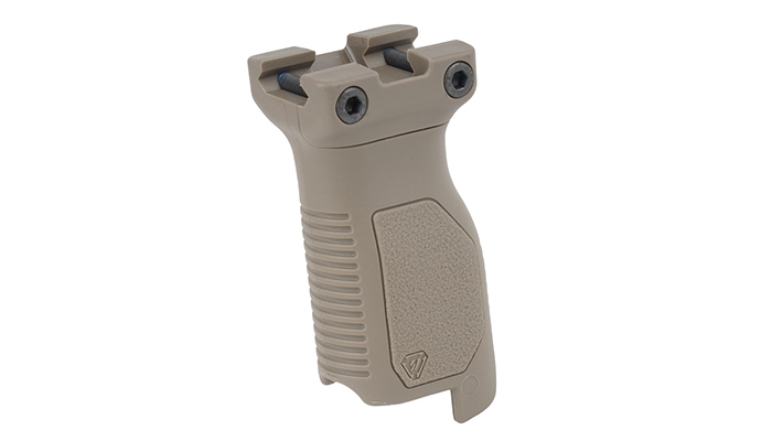 Image of Angled Vertical Grip - Long -SI-AR-CMAG-RAIL-L-FDE - Strike Industries