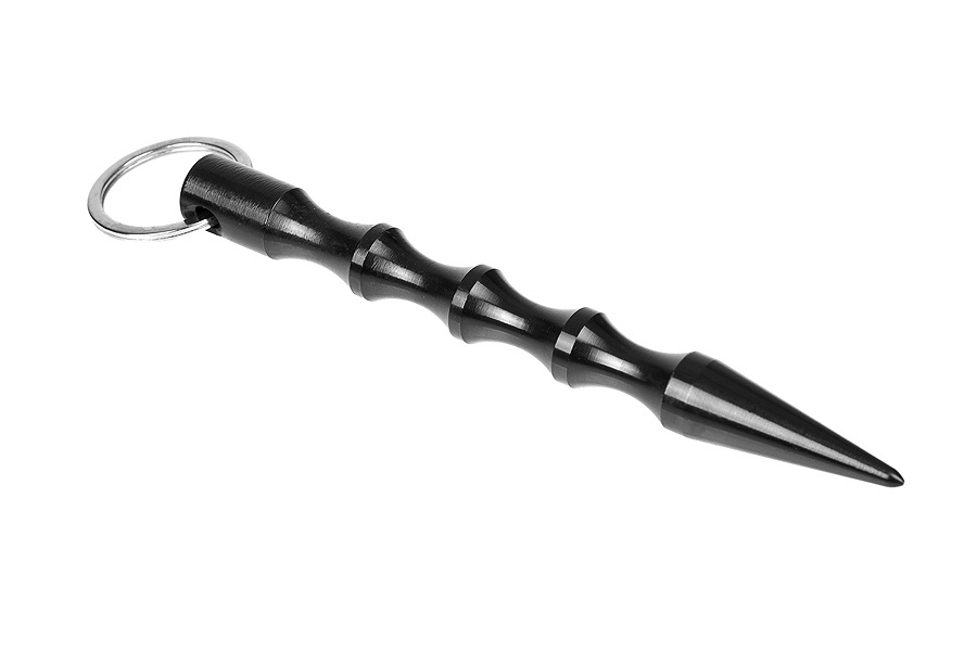 Image of 2x Kubotan GUARD Defense Stick czarny 14 cm (YC-005-BL)