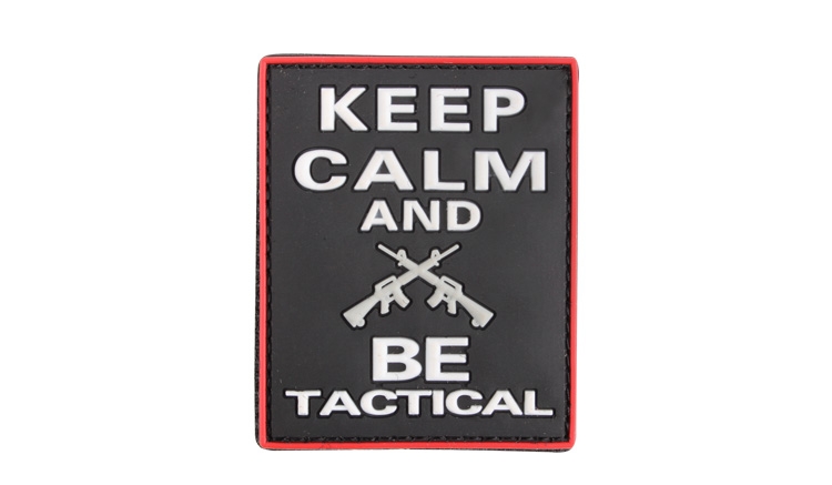 Image of Naszywka 3D - Keep calm and BE tactical - 444130-3960 - 101 Inc.