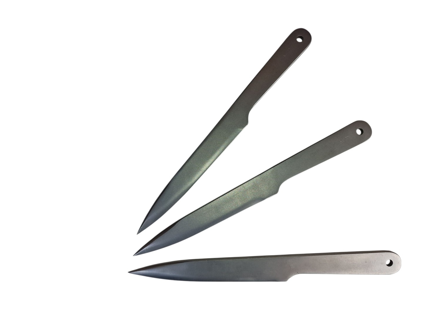 Noże do rzucania sportowego KAL22 - rzutki - 3 szt. srebrny nóż