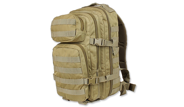 Image of Plecak Mil-Tec Small Assault Pack - Coyote Brown - 14002005