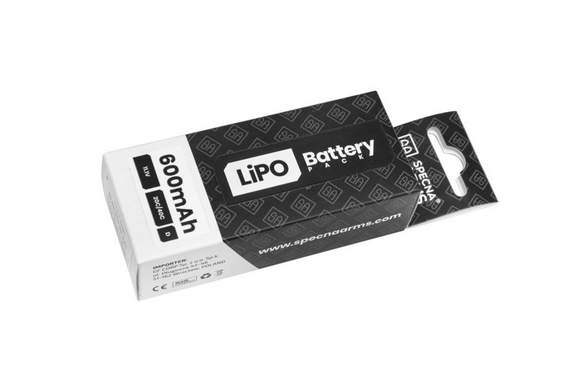 Image of Akumulator LiPo 11,1V 600mAh 20/40C do PDW - T-Connect (Deans) (SPE-06-028188)