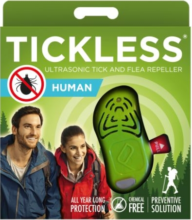 Image of TICKLESS ultradźwiękowy na kleszcze, dla ludzi HUMAN, zielony