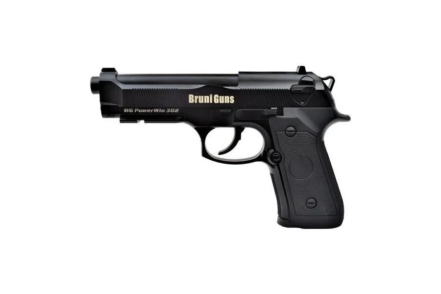Image of Pistolet wiatrówka BRUNI PowerWin 302 kal. 4,5 mm BB, 19-strzałowy CO-2, do 17J