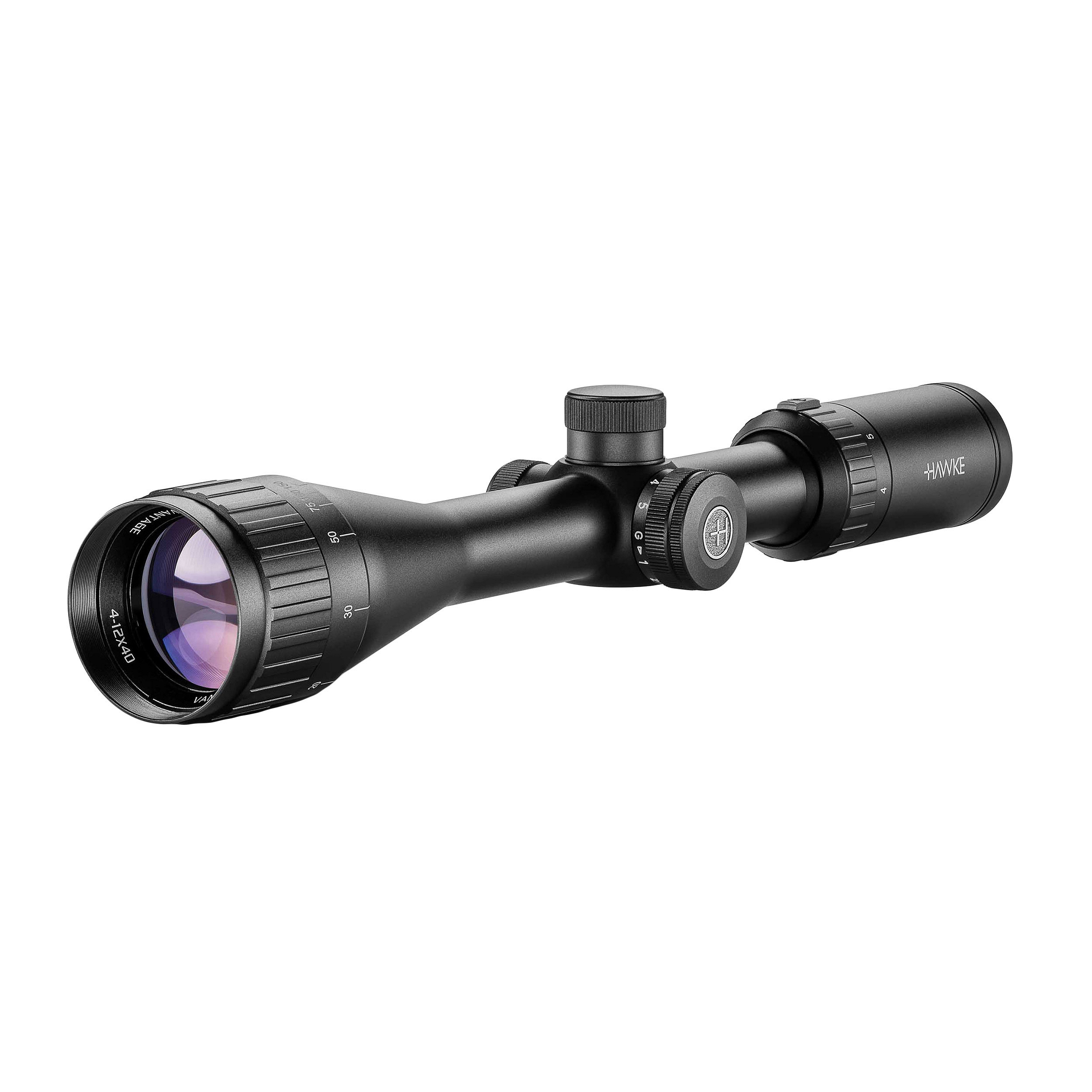 Image of Luneta celownicza Hawke Vantage 4-12x40 AO IR .17 HMR tubus 1" bez montażu (354-085)