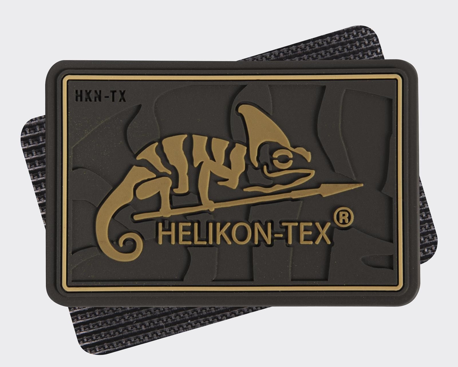 Image of Emblemat Logo HELIKON-TEX - PVC - Coyote