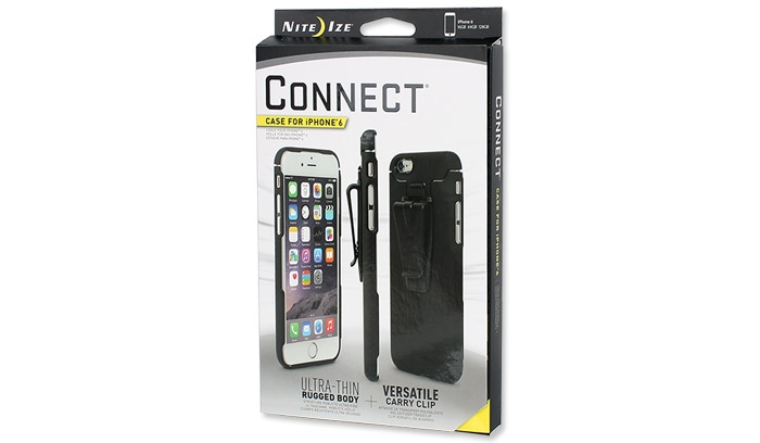 Image of Etui Nite Ize Connect Case - iPhone 6 - Black - CNTI6-01-R8