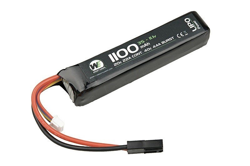 Image of Akumulator LiPo 1100mAh 11.1V 20C - stick (WEE-06-007521)