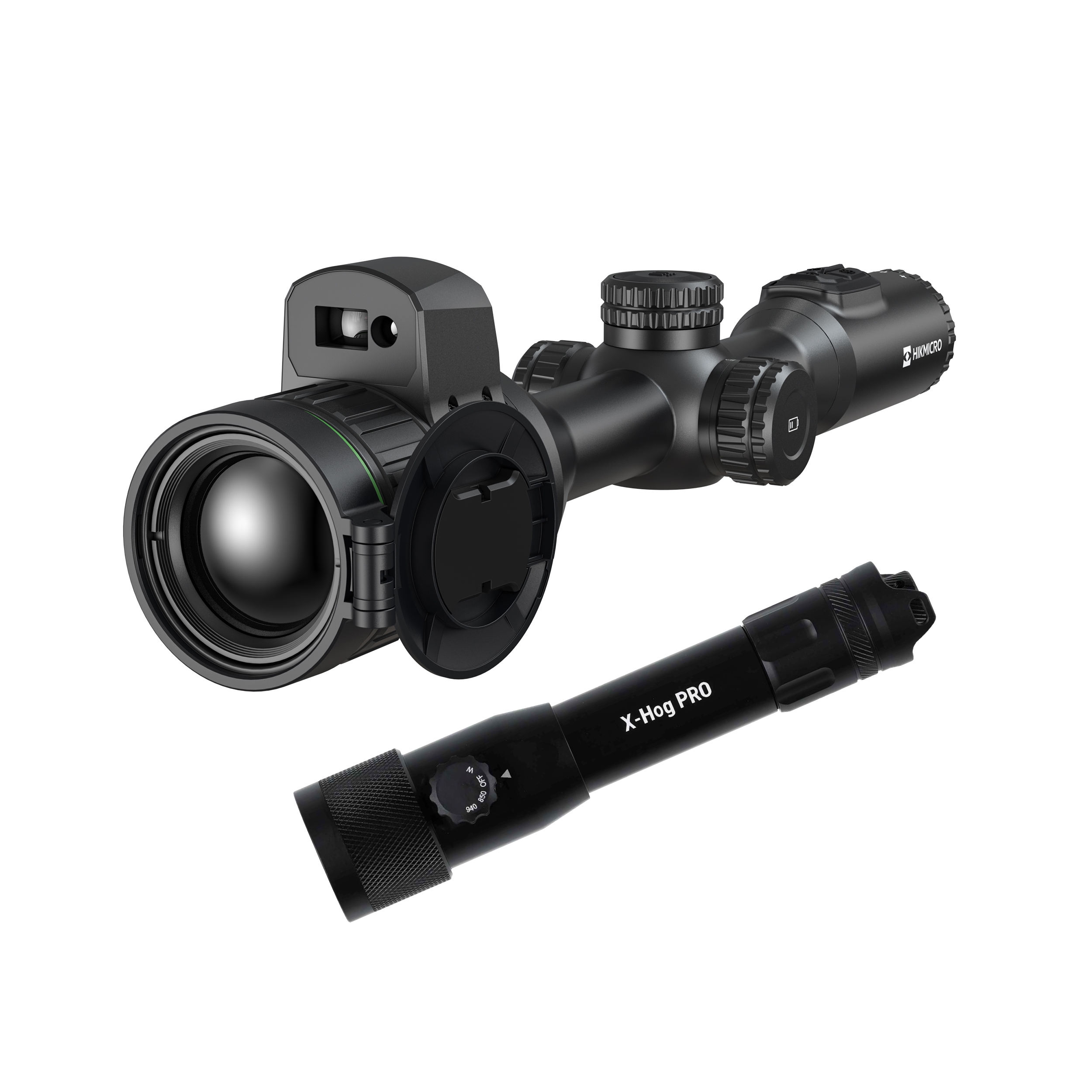 Image of Celownik noktowizyjny noktowizor HIKMICRO by HIKVISION Alpex 4K LRF + iluminator laserowy X-hog Pro 850/940 nm (548-197)