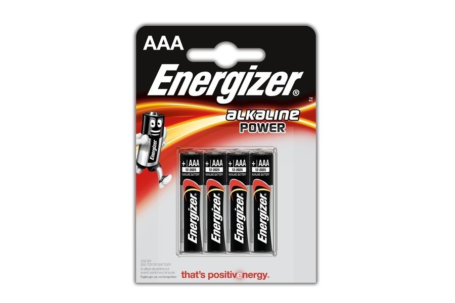 Image of Bateria alkaliczna Energizer paluszek AAA - 4 szt.