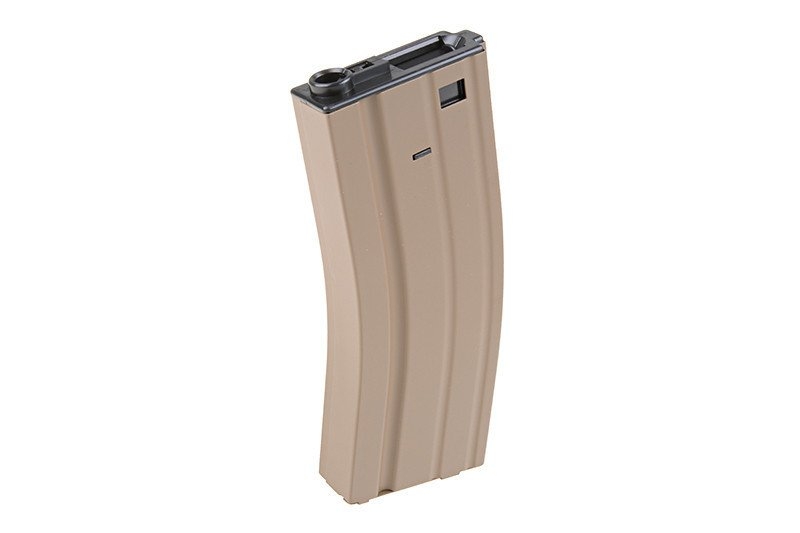 Image of Magazynek hi-cap 350 kulek do replik typu M4/M16 - tan (CYM-05-008832)