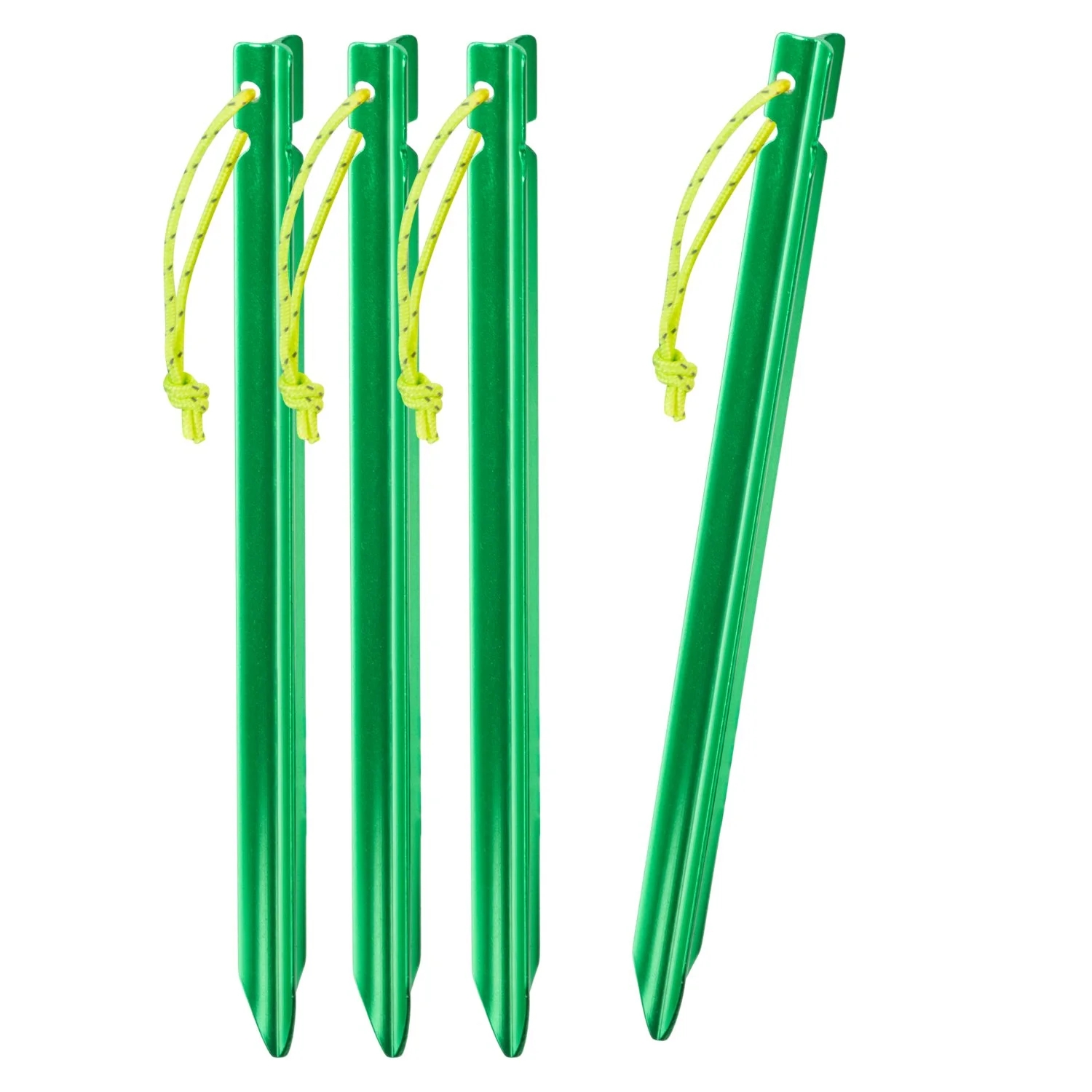 Image of Szpilki HELIKON Do Tarpa Tarp Stakes - Aluminum - Zielony - One Size (PO-TST-AL-82)