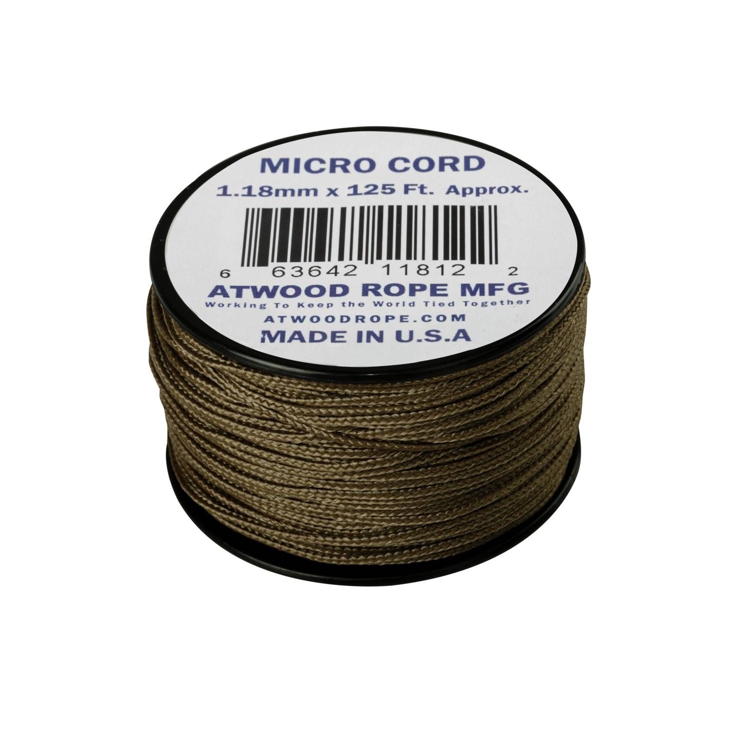 Image of Linka Micro Cord ATWOOD (1.18mm/38m) Coyote (CD-MC1-NL-11)