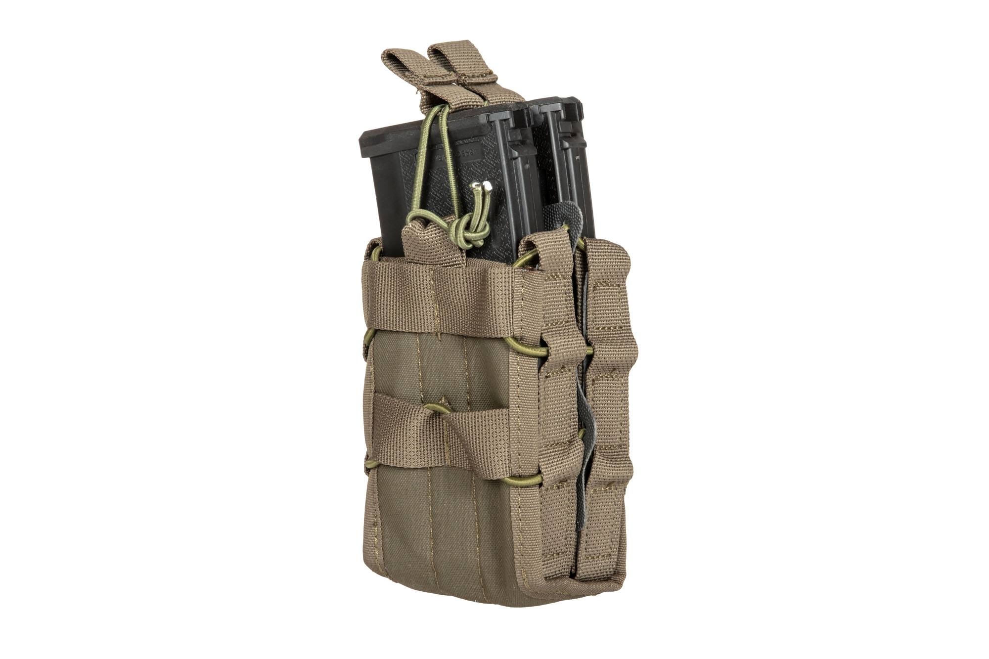 Image of Kieszeń podwójna PRIMAL GEAR na długi magazynek Pouch Corrie - Olive (PRI-19-031792)