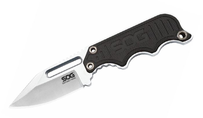 Image of Nóż survivalowy SOG Instinct Mini - Czarny - NB1002-CP