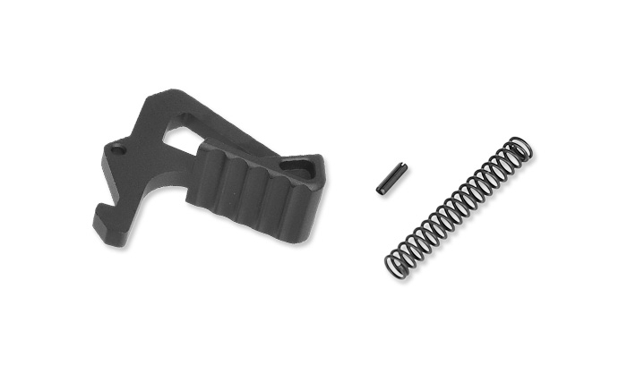 Image of Charging Handle Extended Latch - Czarny - Strike Industries