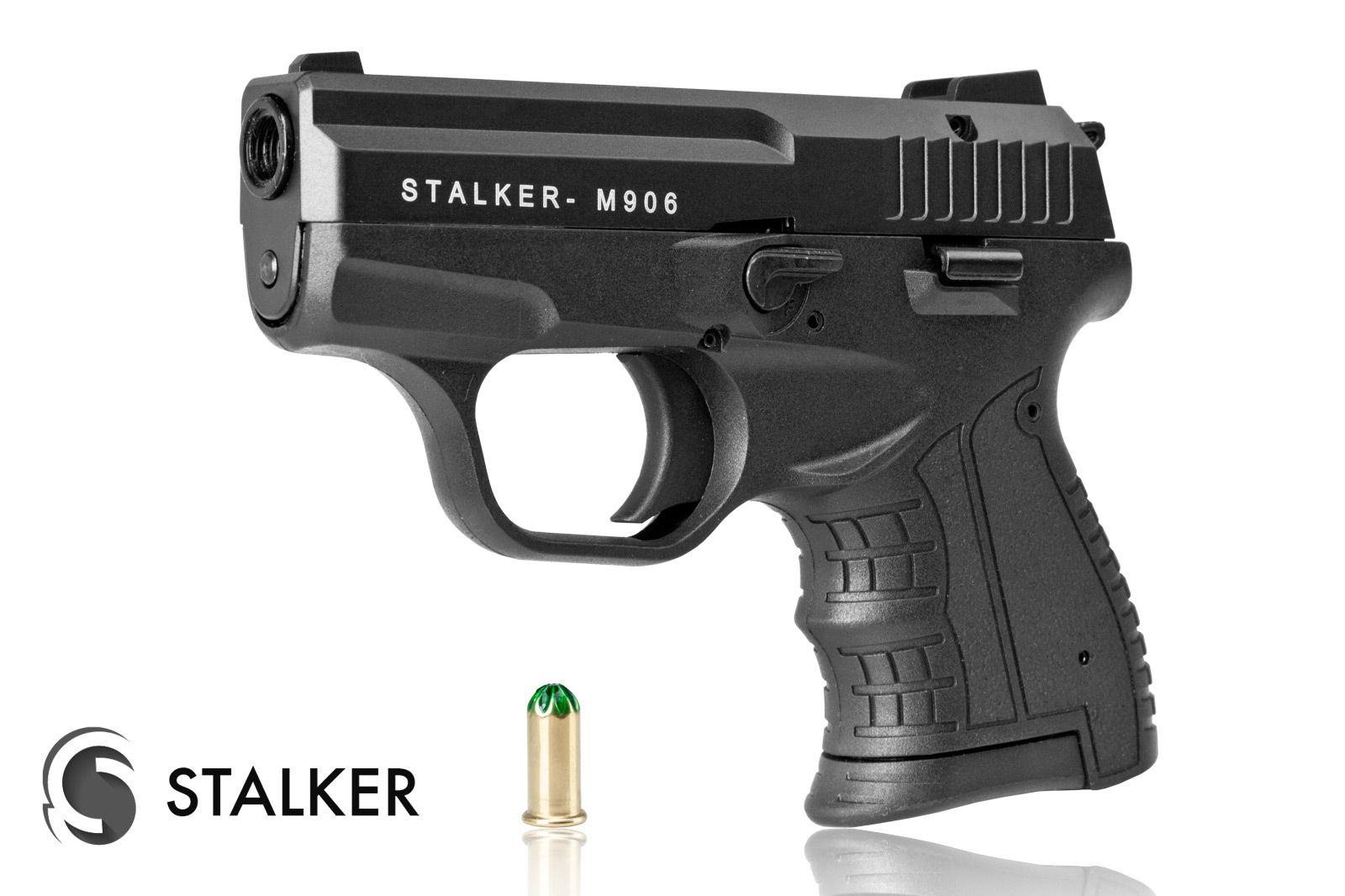 Image of Pistolet hukowy STALKER M906 kal. do 6 mm czarny (M906MBP)