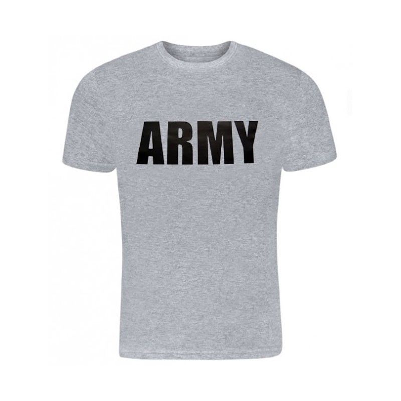 Image of Koszulka T-shirt Tigerwood Army szara (TW.ARMY-GREY.H)