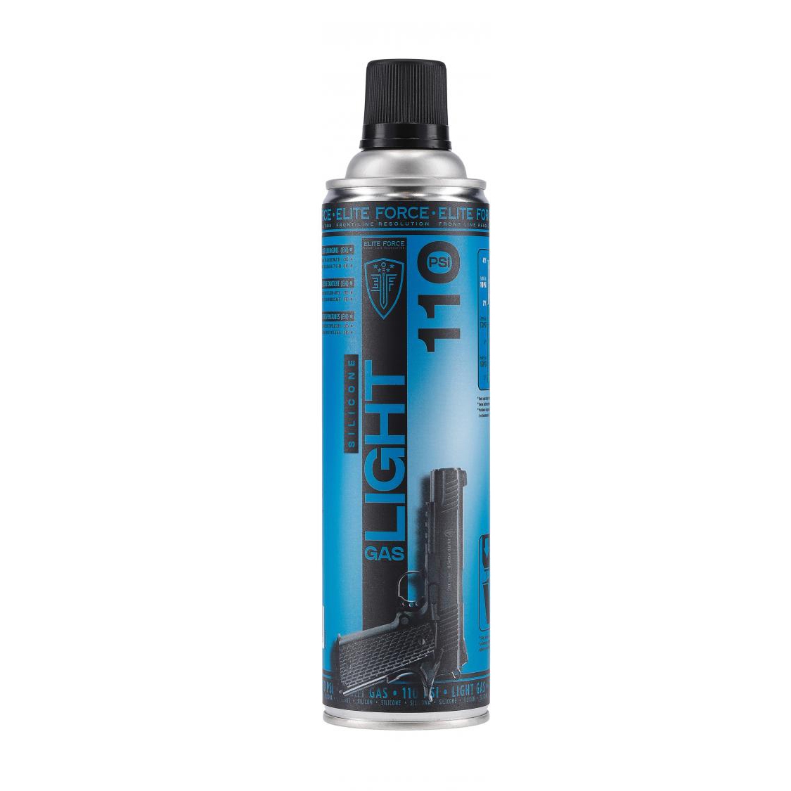 Image of Gaz Elite Force Light Gas 450 ml 110 PSI z olejem silikonowym (2.5060)