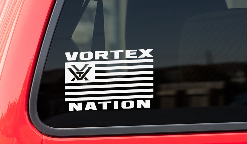Image of Naklejka Vortex Nation (DECAL-VNFLAG)