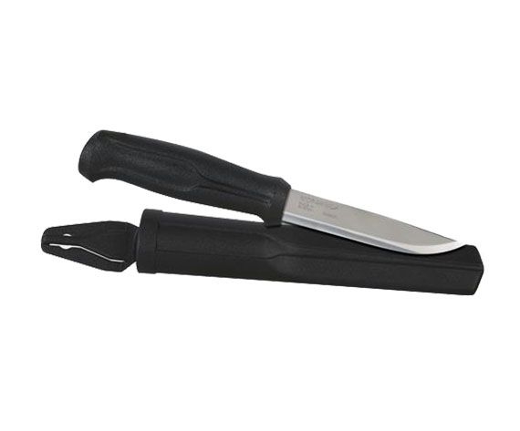 Image of Nóż Morakniv 510 - Carbon Steel - Czarny-Black (ID 11732) (NZ-510-CS-01)