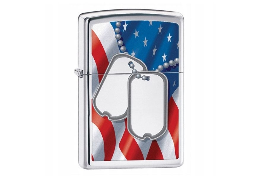 Image of Zapalniczka ZIPPO Nieśmiertelniki Chrome