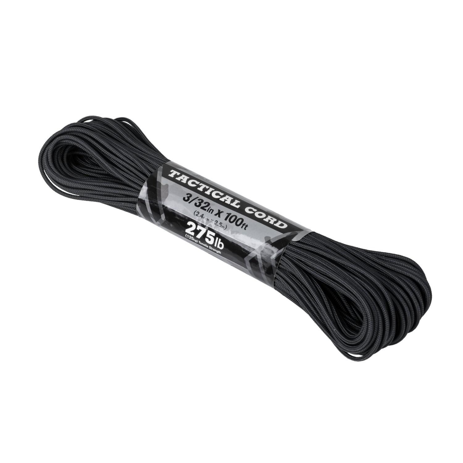 Image of Linka Tactical 275 Cord ATWOOD (2.4mm/30m) Nylon czarna (CD-TC1-NL-01)