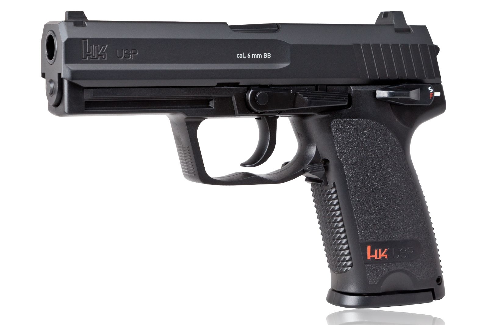 Image of Pistolet ASG CO2 Heckler&Koch HK-USP 6mm CO2-12g metal (2.5561)