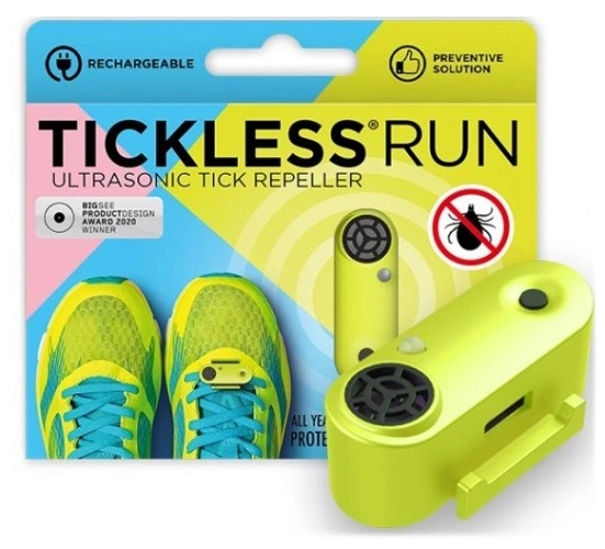 Image of TICKLESS ultradźwiękowy na kleszcze, RUN UV YELLOW (RUN01UV)
