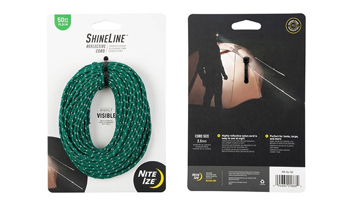 Image of Linka Nite Ize ShineLine Reflective Cord - Zielony - 15 m - RR-04-50