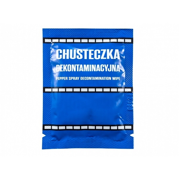 Image of 2x Chusteczka do neutralizacji gazu pieprzowego o wys. stężeniu