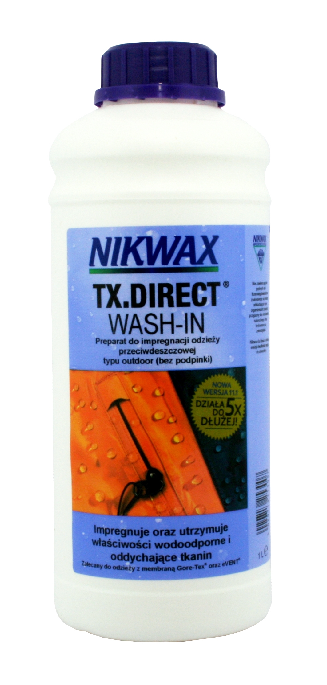 Image of nikwax ni-03 tx direct wash-in impregnat 1000 ml (177-003)