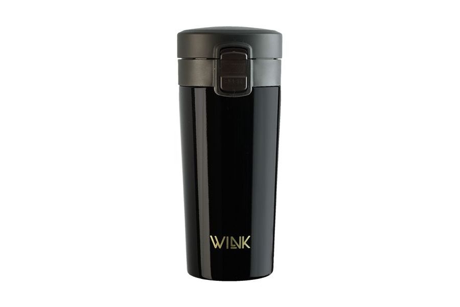 Image of Kubek Termiczny WINK BLACK 370 ml.