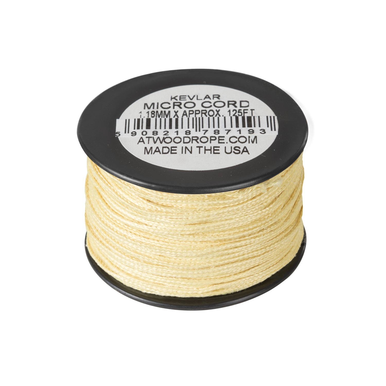 Image of Linka Micro Kevlar Cord ATWOOD (1.18mm/37,5 m) Żółta (CD-MK1-NL-26)