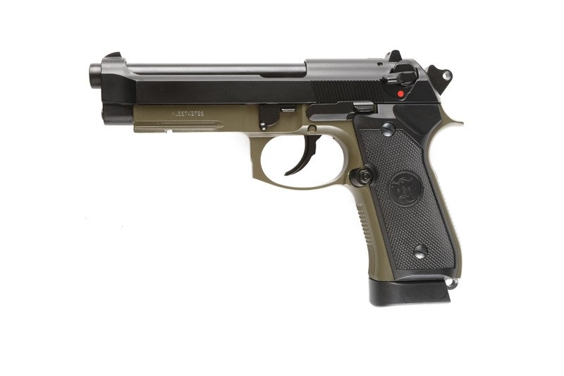 Image of Pistolet ASG KJW M9A1 (CO2) - oliwkowa (KJW-02-010345)