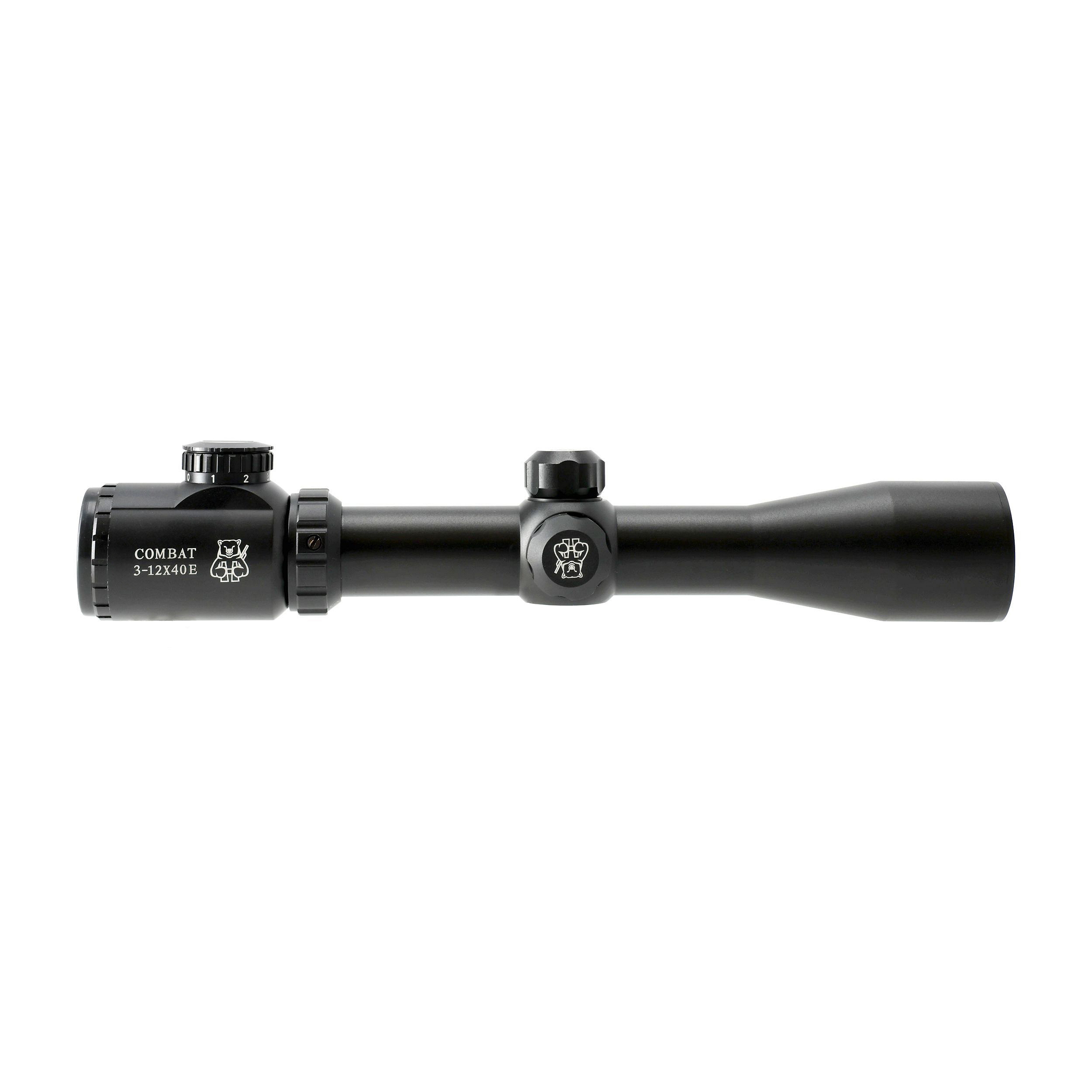 Image of Luneta celownicza Combat 3-12x40 iR Crosshair tubus 30 mm bez montażu (065-717)