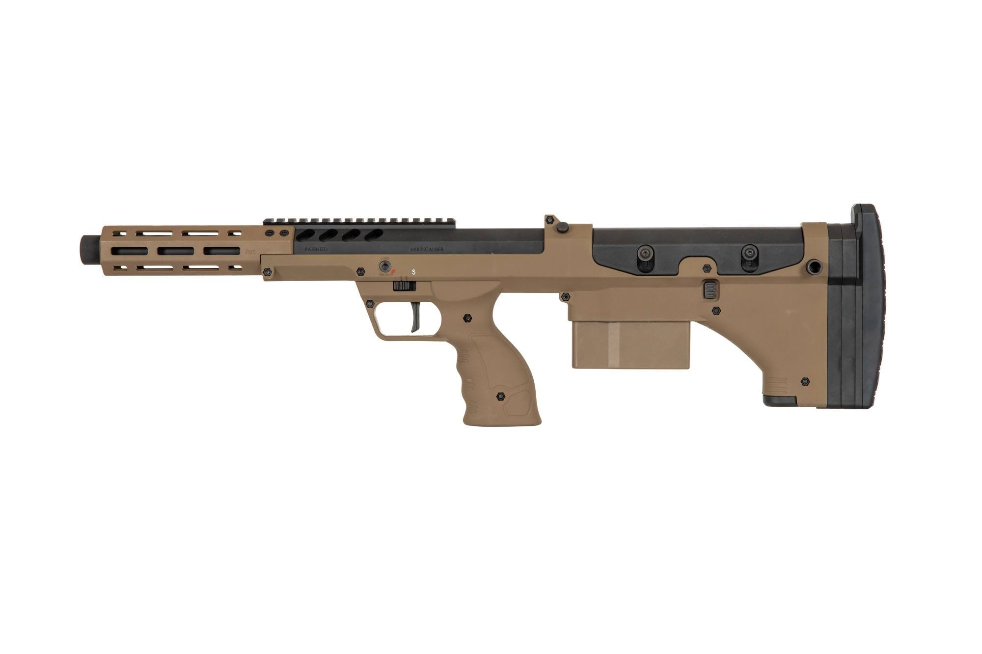 Image of Karabin snajperski ASG Desert Tech SRS-A2/M2 Sport 16” (praworęczna) - FDE (SVB-03-031685)