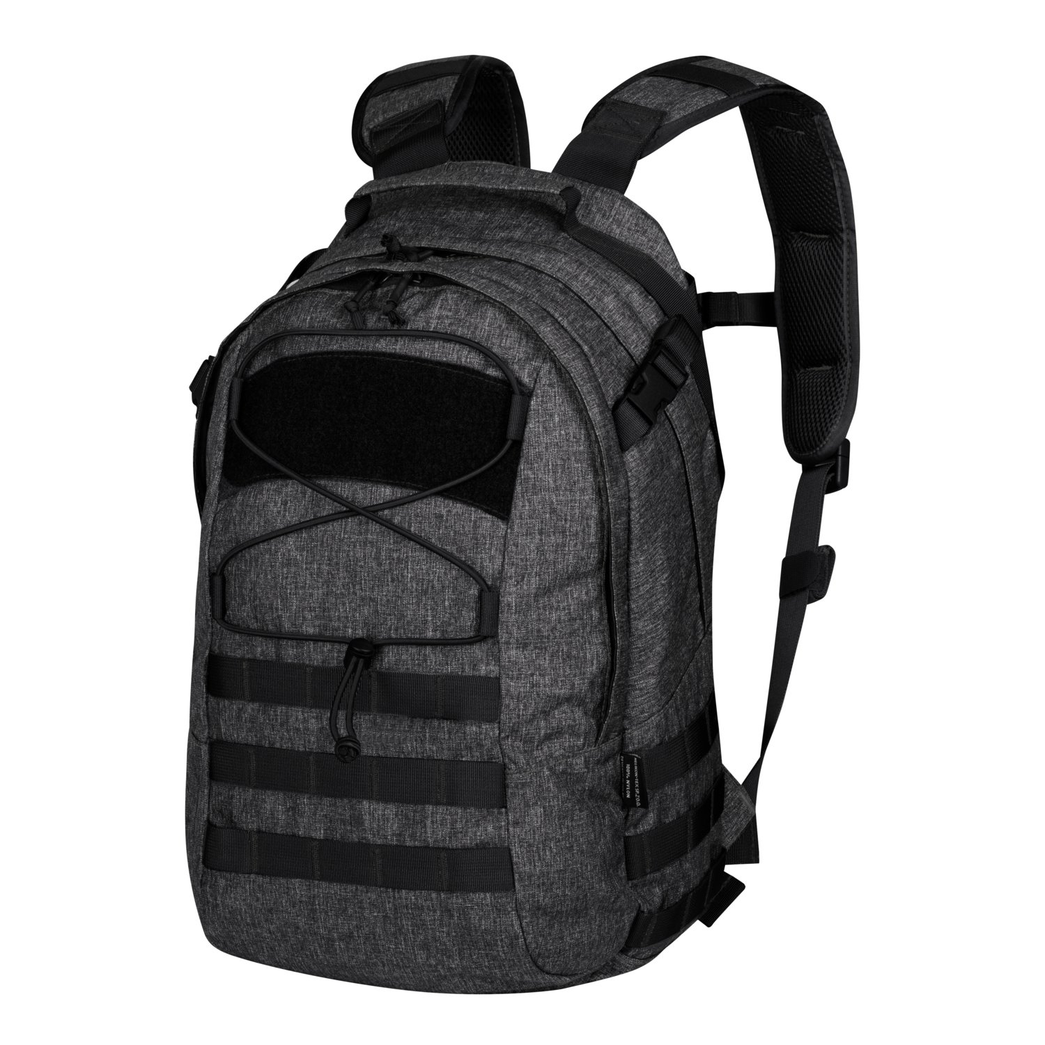 Image of Plecak HELIKON EDC - Nylon Polyester Blend - Neoprene - Melange Black-Grey - One Size (PL-EDC-NP-M1)