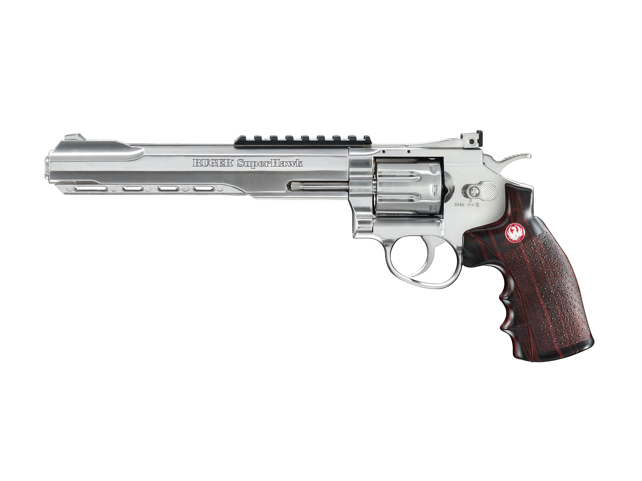 Image of Rewolwer ASG Ruger Superhawk 8" 6 mm chrom (2.5681)