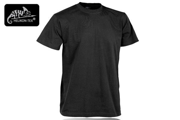 Image of T-Shirt Helikon cotton Black