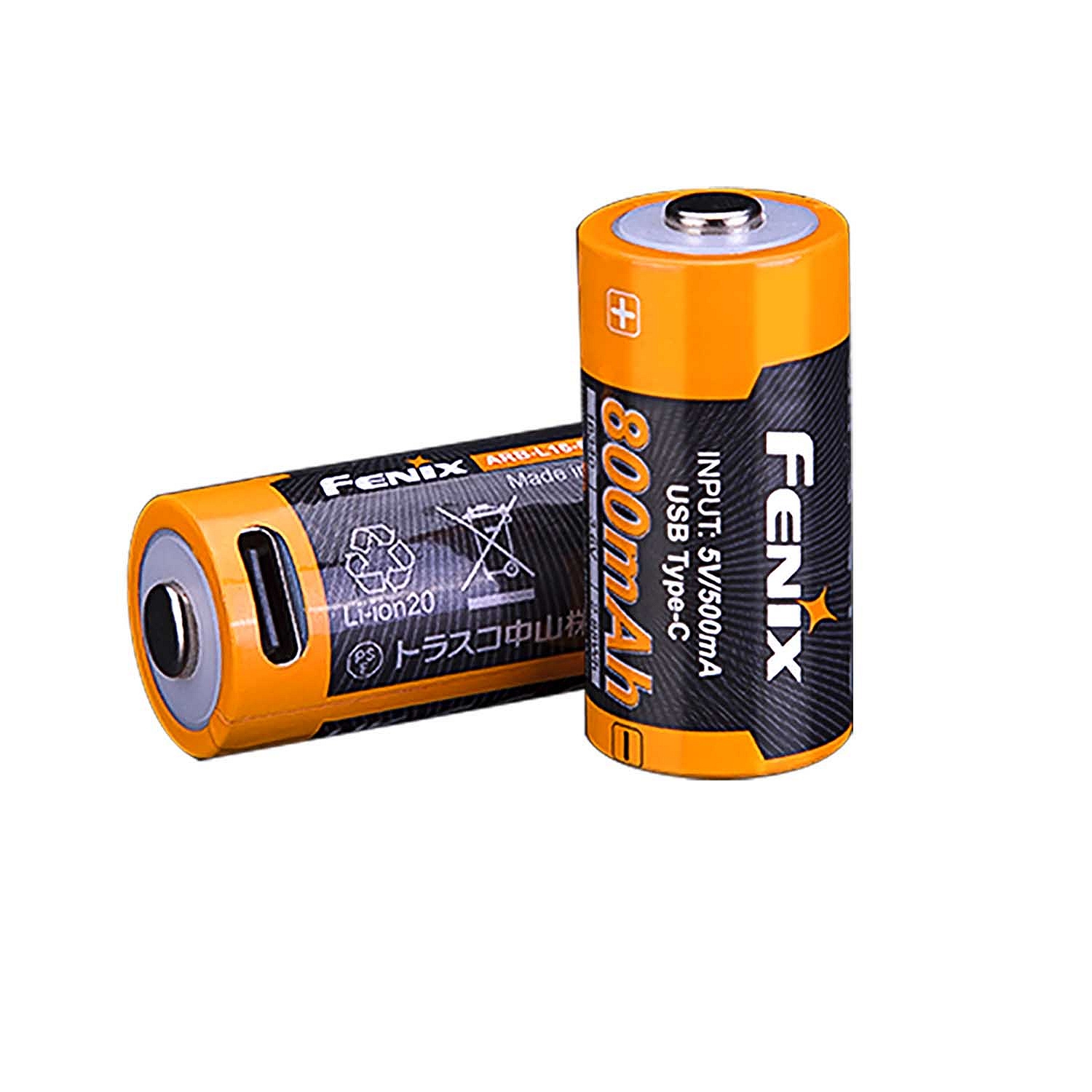 Image of Akumulator Fenix USB ARB-L16U (16340 800mAh 3,6V) (039-592)