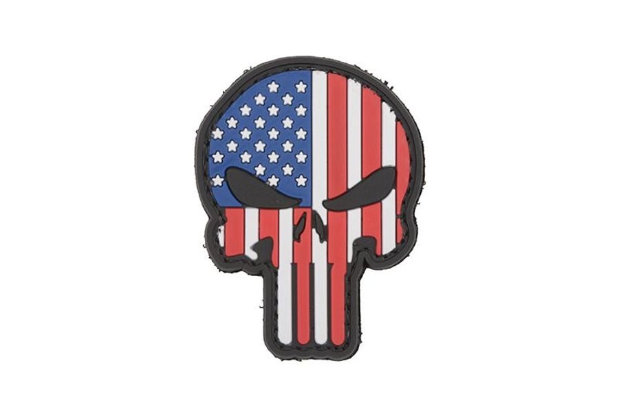 Image of Naszywka 3D - Punisher US Flag (GFT-30-015857)